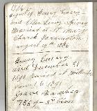 Henry Emery from  Eliza Emery's diary